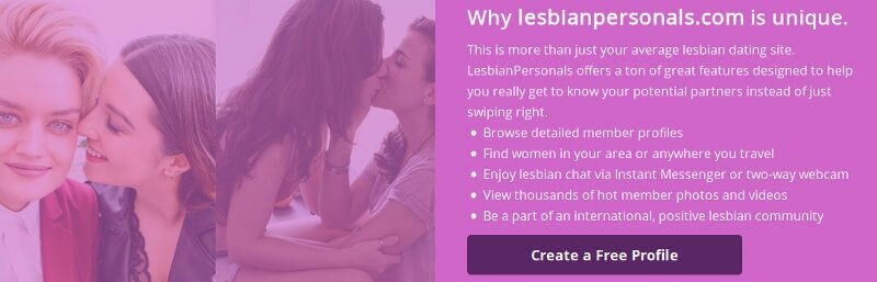 largest lesbian dating site and LGTB community